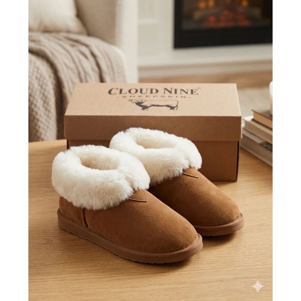 Cloud Nine Sheepskin Kid's Sheerling Booties US Childrens SIZE 2 CNS-301 New